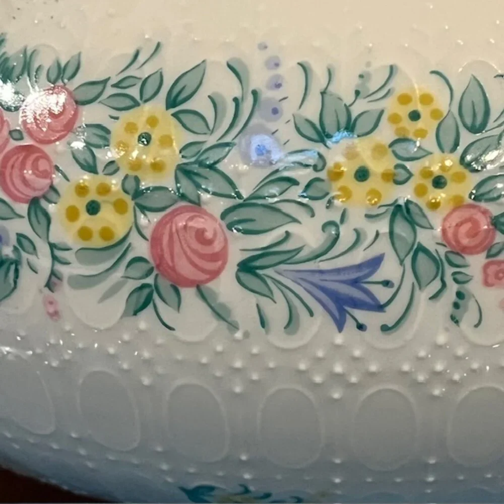 Rosenthal Bjorn Wiinblad Romance Garland Round Covered Casserole Dish